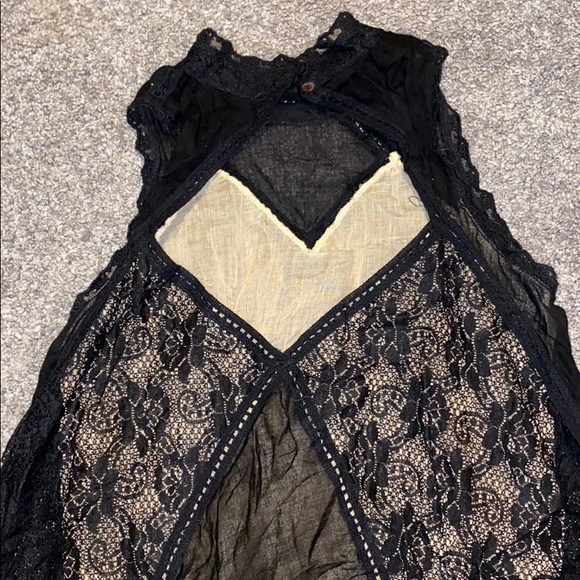 Free People Black Tunic Small - Picture 6 of 8